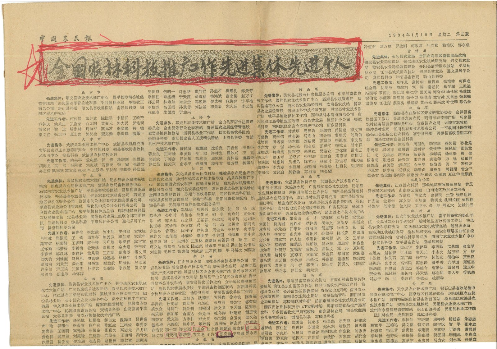 1、中国农民报刊登我院科技人员获全国农林科技推广先进工作者荣誉称号（1984）.jpg